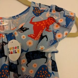 NWT Dotdotsmile Swing w/ Horses & Daisies